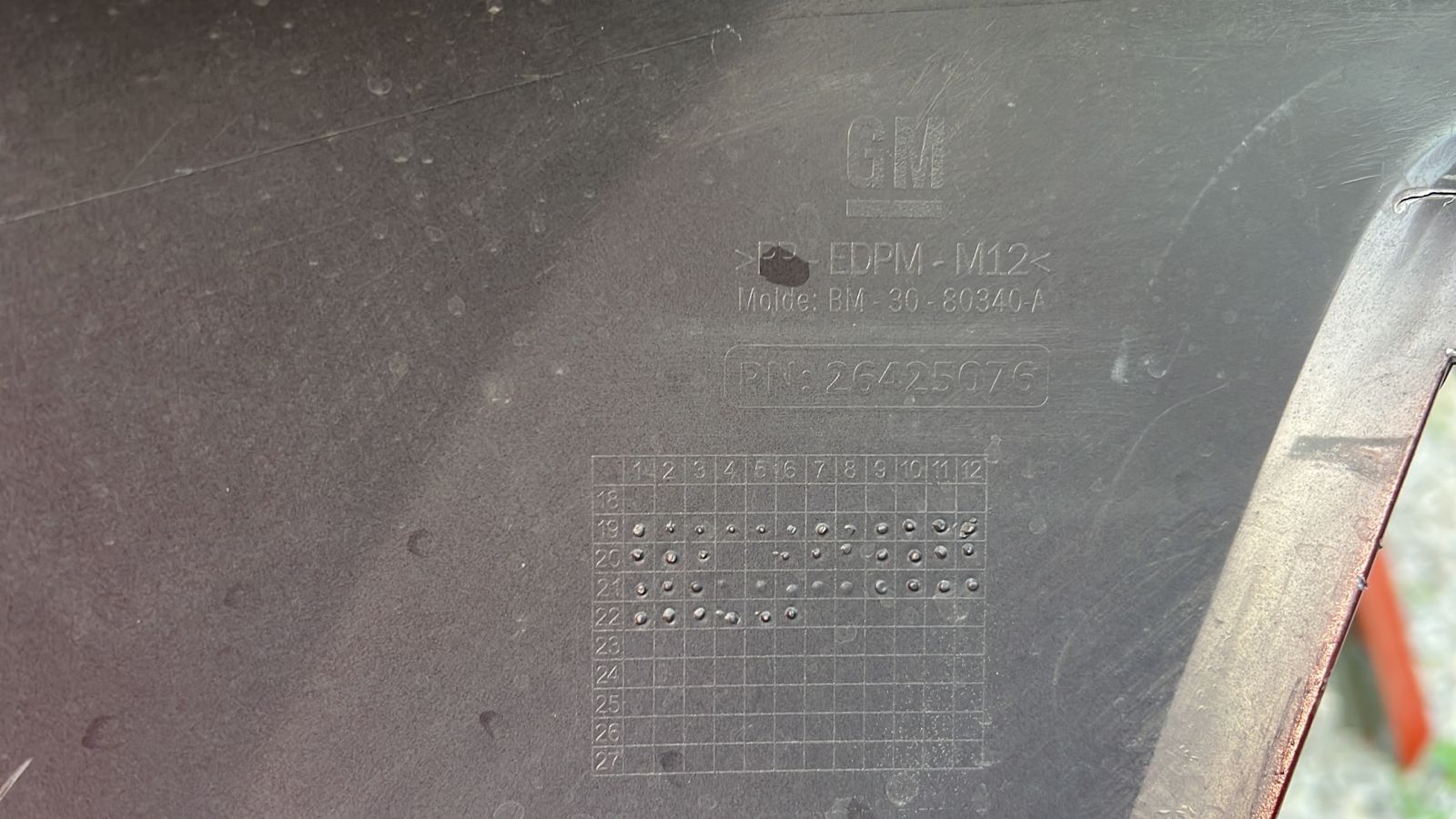 PARACHOQUE DELANTERO CHEVROLET ONIX RS (20-23) - Imagen 8