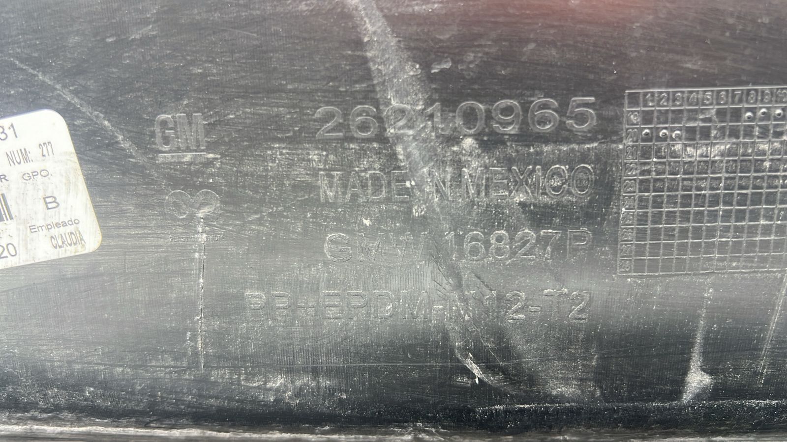 SPOILER PARACHOQUE TRASERO CHEVROLET ONIX SEDAN (20-23) - Imagen 7