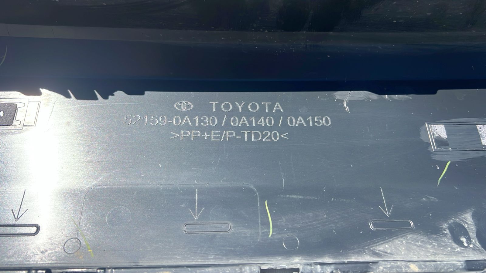 PARACHOQUE TRASERO TOYOTA COROLLA CROSS (22-24) - Imagen 10